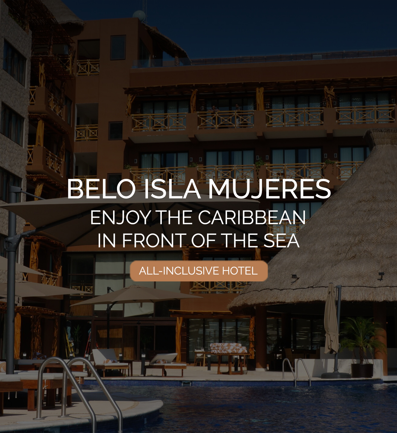 BELO ISLA MUJERES ENJOY THE CARIBBEAN IN FRONT OF THE SEA